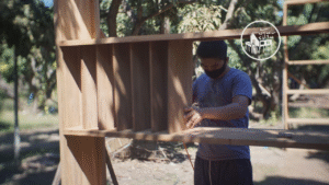 ไม้สักเก่าโมเดิร์น