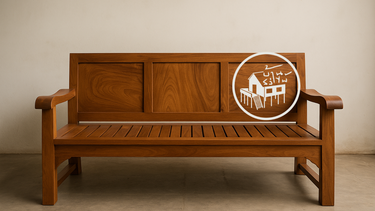 โซฟาไม้สัก ทนทาน ข้อเสีย และวิธีบำรุงดูแลโซฟาไม้สักจากไม้สักเก่าจังหวัดลำพูน