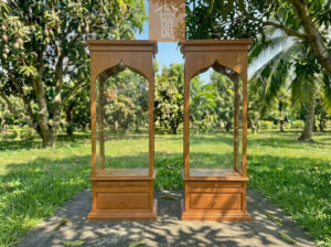 ตู้พัดยศหน้าบัวคู่