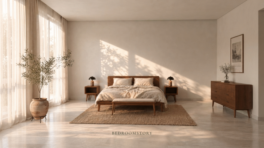 Bedroom System ห้องนอนที่ออกแบบด้วยเฟอร์นิเจอร์ไม้สักอย่างเป็นระบบ