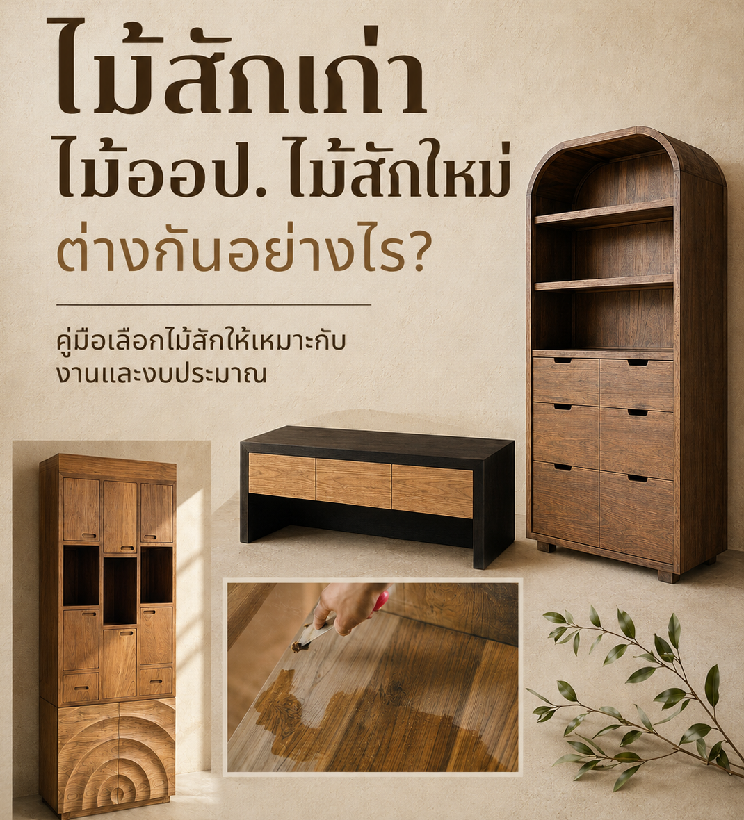 ไม้เก่า ไม้ใหม่